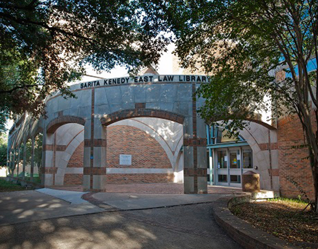 the front of the law library