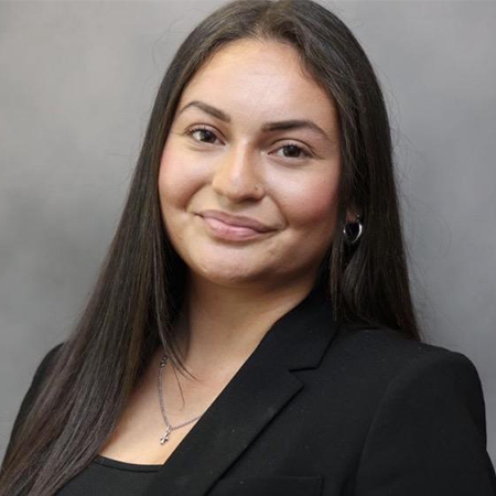 Photograph of Alexia Barrera, the University of Texas at Austin Lawtina Chapter Co-Founder and President. 